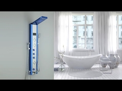 Panel Pancuran Baja Tahan Karat Pabrik H150xL22cm Multi-warna