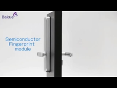 Smart Mortise Lock Passcode Lock Warna perak untuk Rumah Keamanan Tinggi