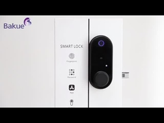 Smart Deadbolt Kunci dengan dari Satu Tahun untuk Fingerprint Kode Kartu APP WiFi Kunci Pintu