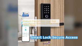 Kunci Pintu Cerdas Sidik Jari RFID Tahan Api