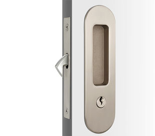 Kunci Pintu Rumah yang Bisa Disesuaikan Kunci Gerbang Geser Logam Zinc Alloy Bulat Pull