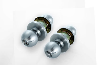 304 Baja tahan karat Cylinder Door Knobs Cylindrical Knob Handle Lockset