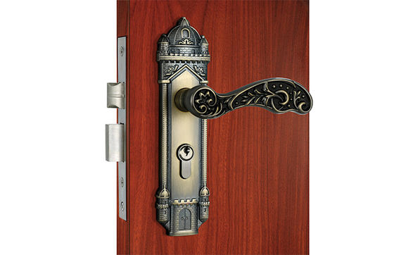 Fire Proof Mortise Door Lock Kuningan Antik Privasi Mortise Lock