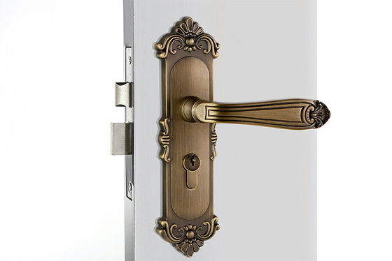 Pintu Kamar Mortise Kunci Set 250x62mm Plat Kuning Kuning
