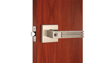 ANSI Grade Tubular Lock Metal Front Door Lock Satin Nikel Lever