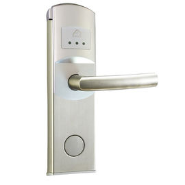 Keamanan cerdas Kartu kunci pintu elektronik / kunci terbuka dengan stainless steel