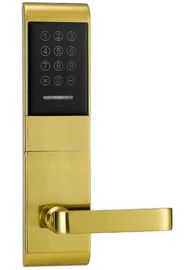 PVD emas Kunci Pintu Elektronik Dibuka dengan Kata Sandi atau Kartu Emid
