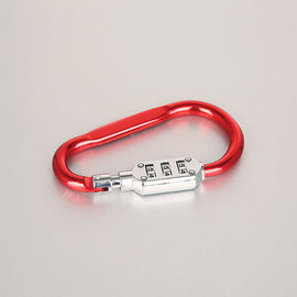Kunci kombinasi berbentuk Hook Mini Resetable / Kunci Kata Sandi Keamanan Tinggi