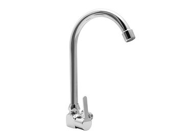 Bahan Kuningan Single Handle Faucet Dapur Keramik Kartrid Untuk Shower Bar