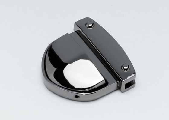 Sepcial Bentuk Pistol Blank Finish Bagian Bagasi Fittings untuk Tas Modern Zinc Alloy OEM