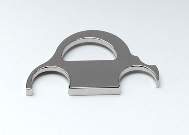 Desain Kepribadian Kantong Zinc Alloy Ring Bag Bagasi Aksesoris 54.5 * 31.5 * 4.5mm