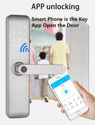 Bluetooth WiFi RFID Smart Keyless Kunci Pintu Untuk Pintu Masuk Rumah Pintu Kamar