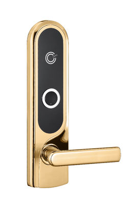 Chrome Gunmetal RFID Hotel 62.5mm Kunci Pintu Pintar