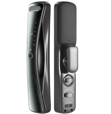 FPC Fingerprint Reader Passcode Smart Door Lock Pengendalian Aplikasi WiFi