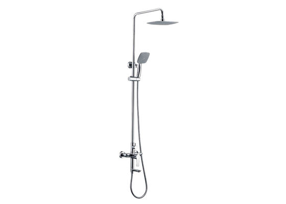 Starlight Chrome Shower System dengan Euphoria Cube Handheld Shower Head