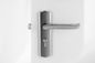 Satin Nikel Mortise Lock Set untuk Pintu Kayu 35mm - 70mm Ketebalan