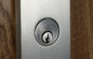 Zinc Alloy Entrance Door Handle Sets Untuk Ketebalan Pintu 45mm - 70mm