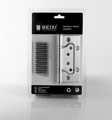 Fleksibilitas Gerbang Kunci Hardware Bi - Pintu Lipat Gelang Satin Stainless Steel 4x3