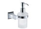 Aksesoris kamar mandi Dispenser sabun dipasang di dinding Dengan Pompa Kuningan PP Botol Chrome