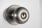 Eksterior Double Locking Door Knob Handle Cylindrical Lockset 70mm Backset