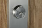 Silver Entry Door Handlesets / Outside Door Handles Adjustable Lock (Penguncian pintu masuk perak / pegangan pintu luar)