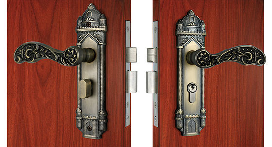 Fire Proof Mortise Door Lock Kuningan Antik Privasi Mortise Lock