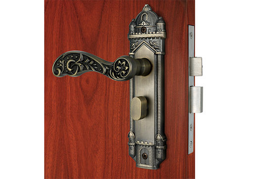 Fire Proof Mortise Door Lock Kuningan Antik Privasi Mortise Lock