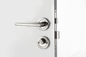 Zinc Alloy Mortise Door Lock Rose Room Satin Nikel / Chrome Lever Handle
