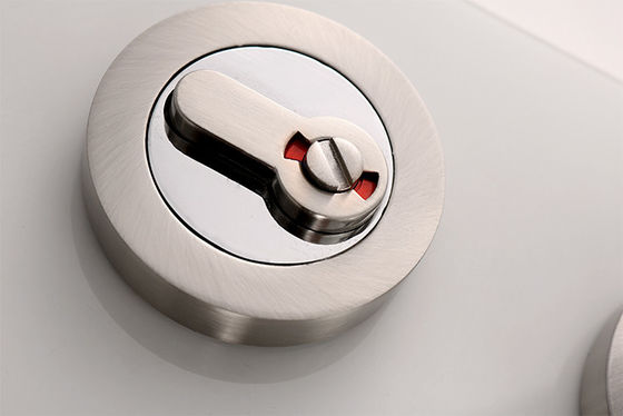 Kunci Pintu Rose Mortise Satin Nikel / Chrome Lever Handle