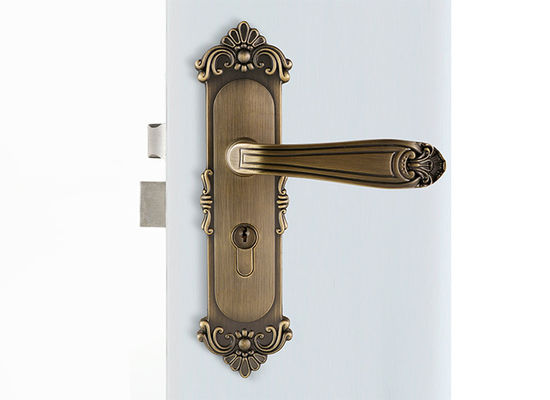 Pintu Kamar Mortise Kunci Set 250x62mm Plat Kuning Kuning
