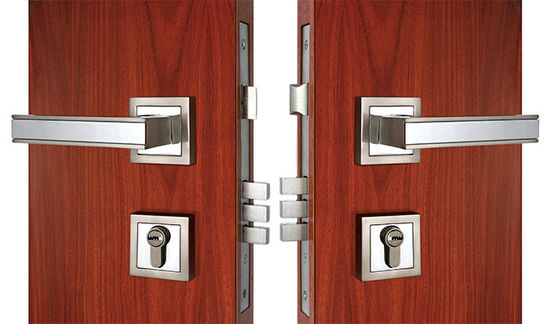 Kekuatan tinggi tahan lama kunci pintu Mortise Mortise Lever Lockset OEM