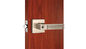 ANSI Grade Tubular Lock Metal Front Door Lock Satin Nikel Lever