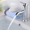 Silver Single Handle Sink Faucet Mudah Pemasangan Faucet Bak Mandi