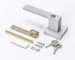 Kunci dan pegangan pintu 3 Kunci Aluminium Solid Diecasting UV72H