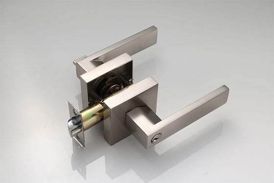 Kunci Tubular Komersial Metal Door Lockset Square Corner Striker Zinc alloy