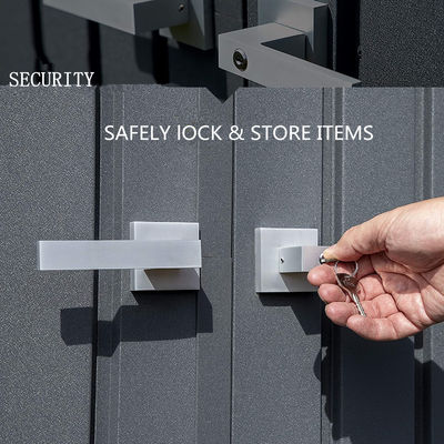 Shed Pintu Kunci Handle Die Casting 3 Kunci 72H UV Outdoor Storage kunci