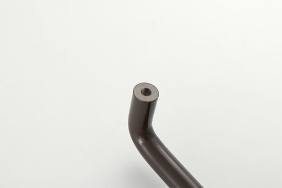 Kopi Brown Minyak Menyemprotkan Finish Pull Meubel, Aluminium Handle Pull