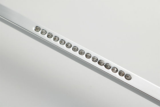 Meja warna Chrome menarik laci dengan electroplated finishing