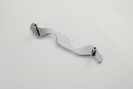 Zinc Alloy Acrylic Diamond Electroplated Furniture Pulls untuk Lemari Lemari