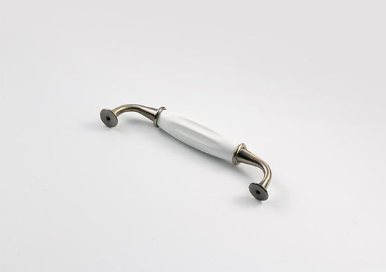 Antique Milk White Keramik Genggam Perabot Hardware Tarik Lemari Genggam laci