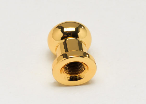 Zinc Alloy Handbag Aksesoris Hardware Screw Cap Untuk Bagasi Sampel Gratis