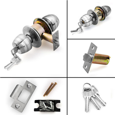 Kunci pintu bola / silinder stainless steel untuk pintu masuk