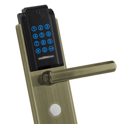 Modern Hotel / Rumah Keamanan Elektronik Kunci Pintu Kartu Digital Kata Sandi Buka