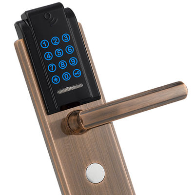 Modern Hotel / Rumah Keamanan Elektronik Kunci Pintu Kartu Digital Kata Sandi Buka