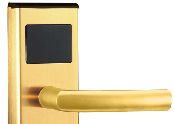 Modern Keamanan Elektronik Pintu Kunci Kartu / Kunci Buka Dengan Manajemen Software