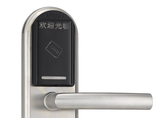 Satin Stainless Steel Elektronik Kunci Pintu Silinder Seng Alloy Untuk Perumahan