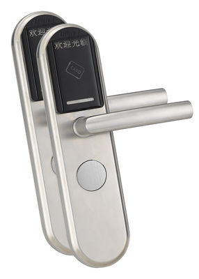 Satin Stainless Steel Elektronik Kunci Pintu Silinder Seng Alloy Untuk Perumahan