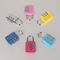Kunci kombinasi yang dapat diatur kembali berwarna-warni 3 digit Password Suicase Kunci