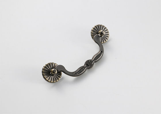 Perhiasan Bronze Brushed Hardware Drawer Pulls 53.1 G Untuk Pakaian / Lemari