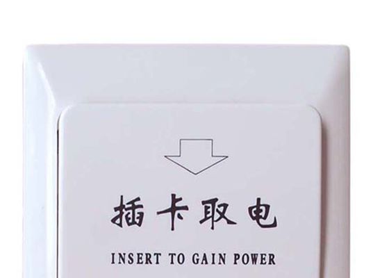 Capacitive  Card Hotel Energy Saver Switch Power Saving Switch Untuk Hotel